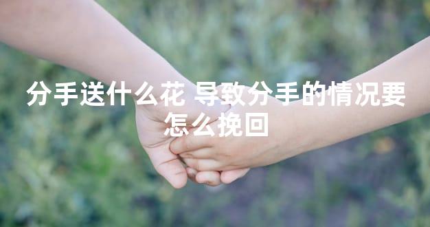 分手送什么花 导致分手的情况要怎么挽回